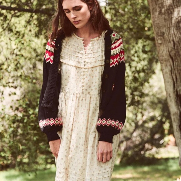 THE GREAT. Sweaters - THE GREAT holiday fair isle sophomore cardigan in a size 2 (medium) NWT 😍😍😍
